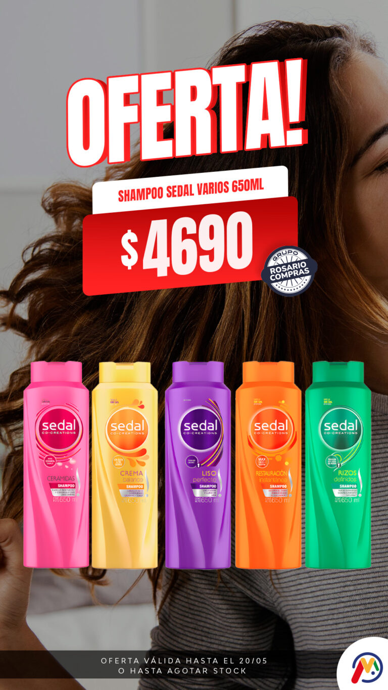 HISTORIA-MERCADIA-ROSARIO COMPRAS-SEDAL SHAMPOO