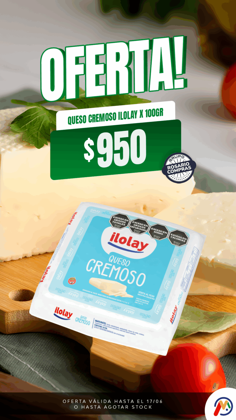 HISTORIA-MERCADIA-ROSARIO COMPRAS-QUESO CREMOSO ILOLAY