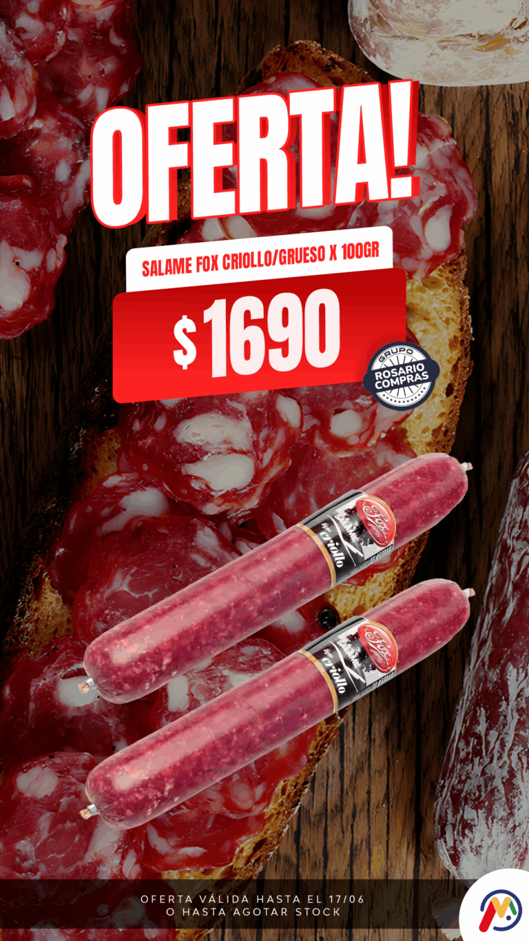 HISTORIA-MERCADIA-ROSARIO COMPRAS-SALAME