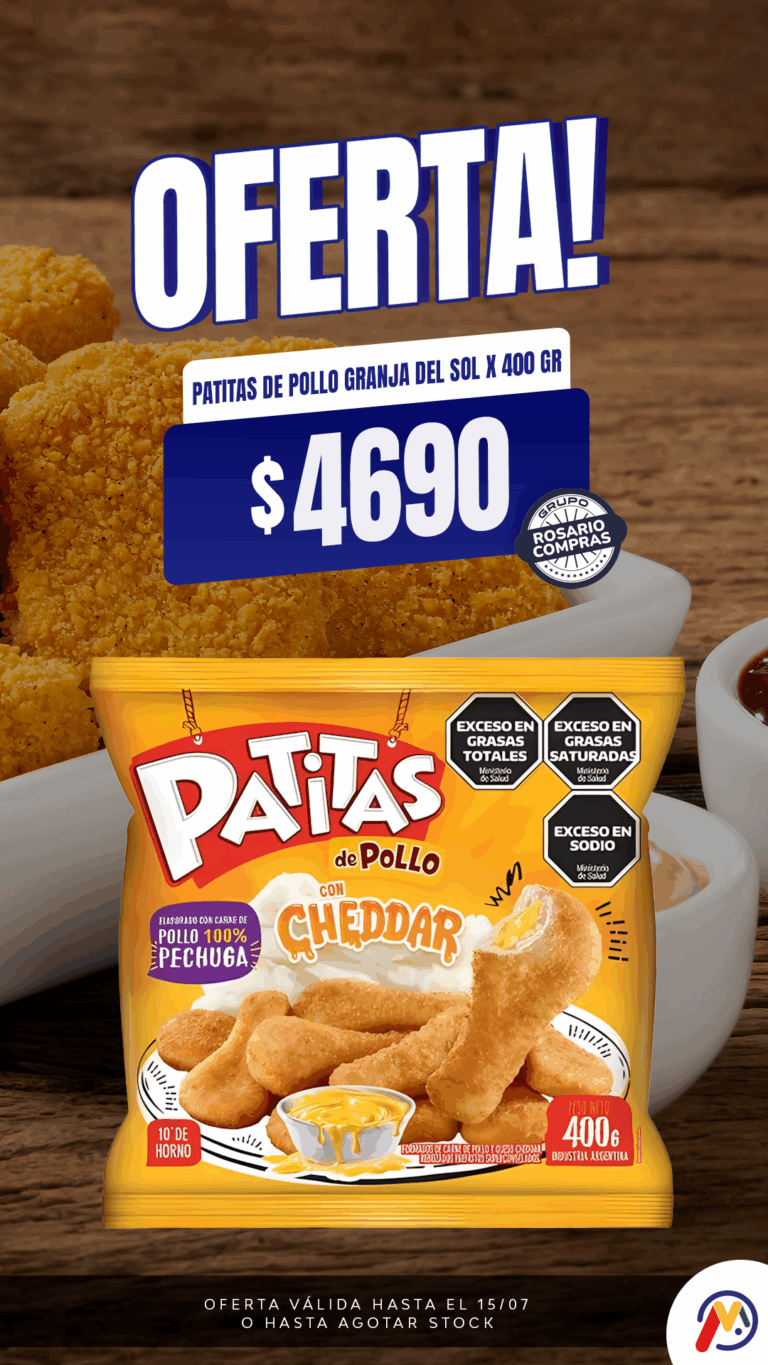 HISTORIA-MERCADIA-ROSARIO COMPRAS-PATITAS DE POLLO