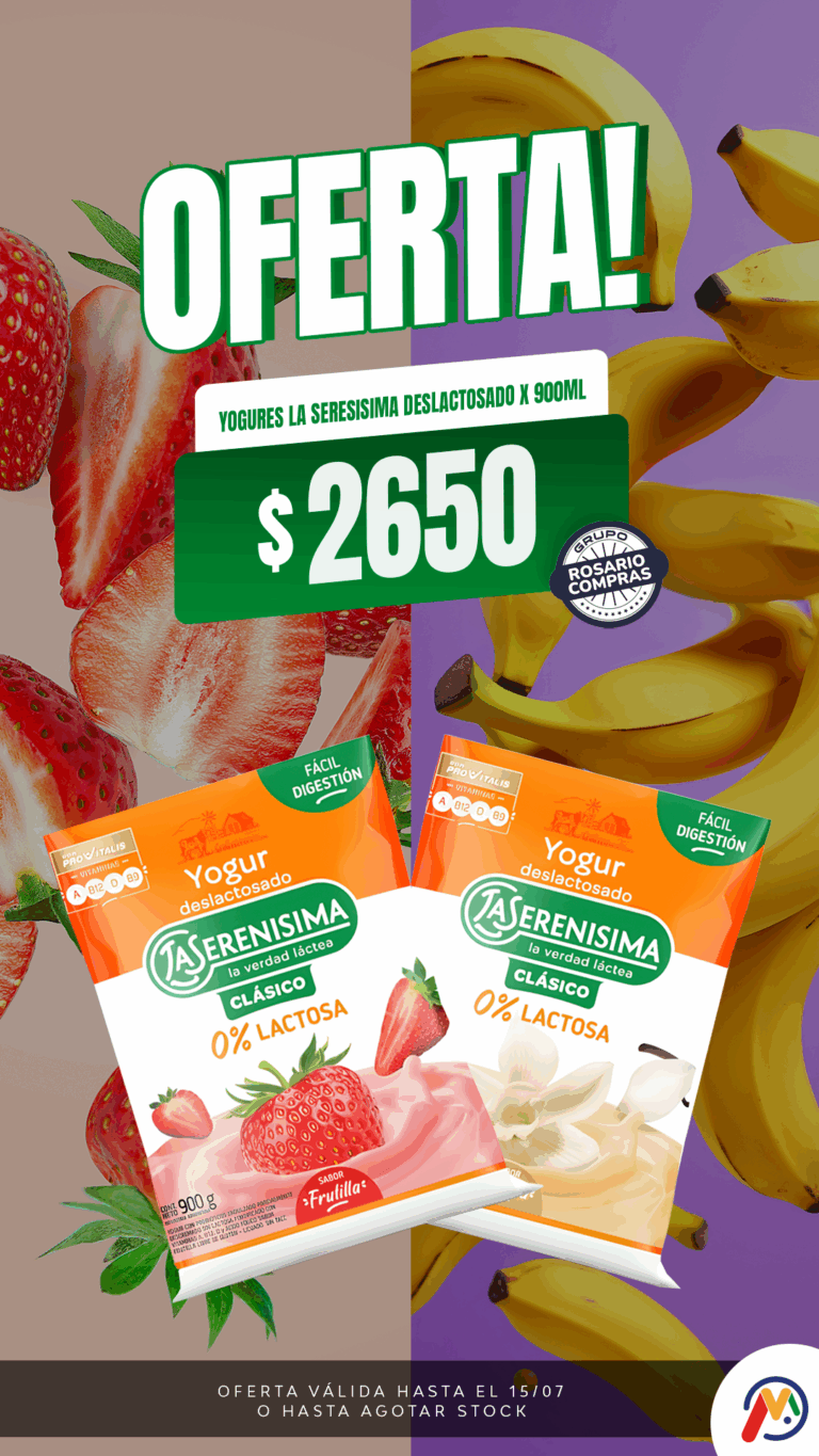 HISTORIA-MERCADIA-ROSARIO COMPRAS-YOGURES
