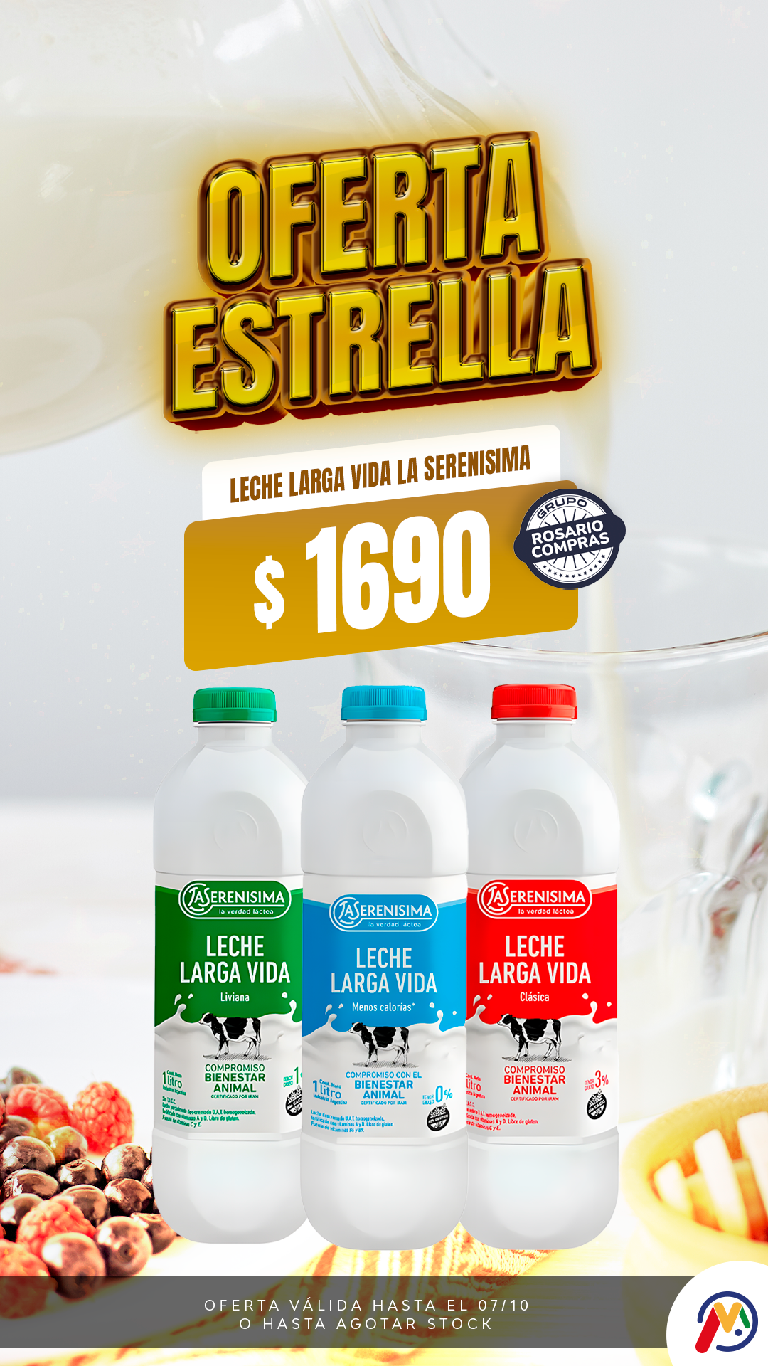 HISTORIA-MERCADIA-ACUERDO MERCADIA-LECHE LARGA VIDA